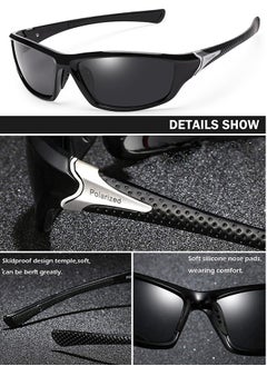 Polarized Sports Sunglasses Men Women TPEE Frame for Men's Sun Glasses Lightweight Eye Sunglasses Accessories UV400 Protection Shades for Cycling Driving Travel - pzsku/ZB01424A35D5464B0D312Z/45/_/1722925320/ec942c2a-d9b9-452f-8f0b-adf7f166a773