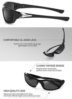 Polarized Sports Sunglasses Men Women TPEE Frame for Men's Sun Glasses Lightweight Eye Sunglasses Accessories UV400 Protection Shades for Cycling Driving Travel - pzsku/ZB01424A35D5464B0D312Z/45/_/1723799135/b7a2bc95-078a-4e7f-ada6-55ee29d2dad9