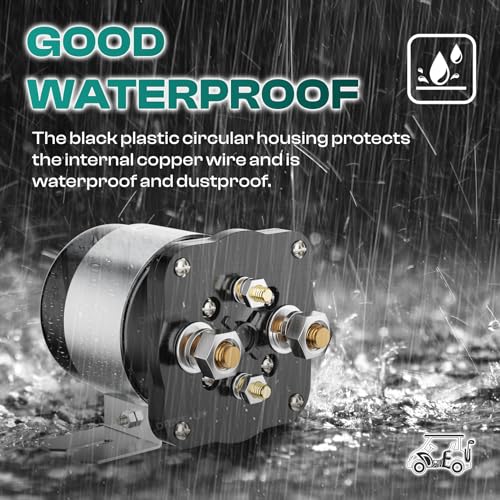 Drive-up 48 Volt 4 Terminal Solenoid for Club Car 101883601, EZGO 73231G01, Yamaha JR1-H1950-00 - Image 3