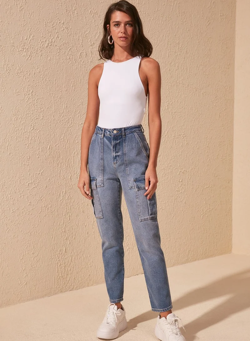 trendyol High Waist Mom Jeans