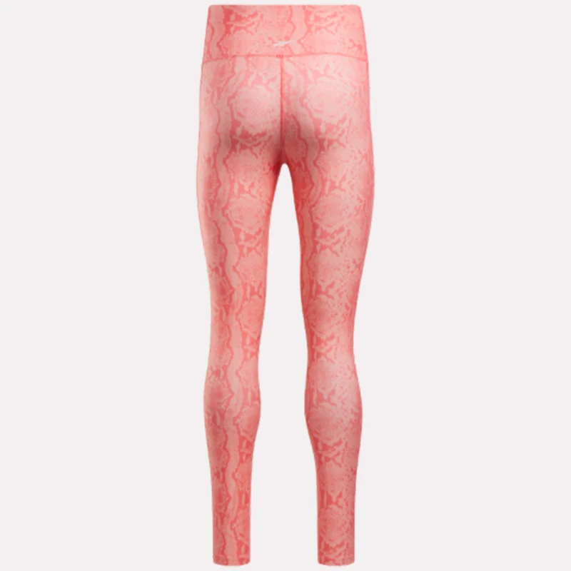 Reebok Reebok Identity Training All Over Print Women's Tight - Orange