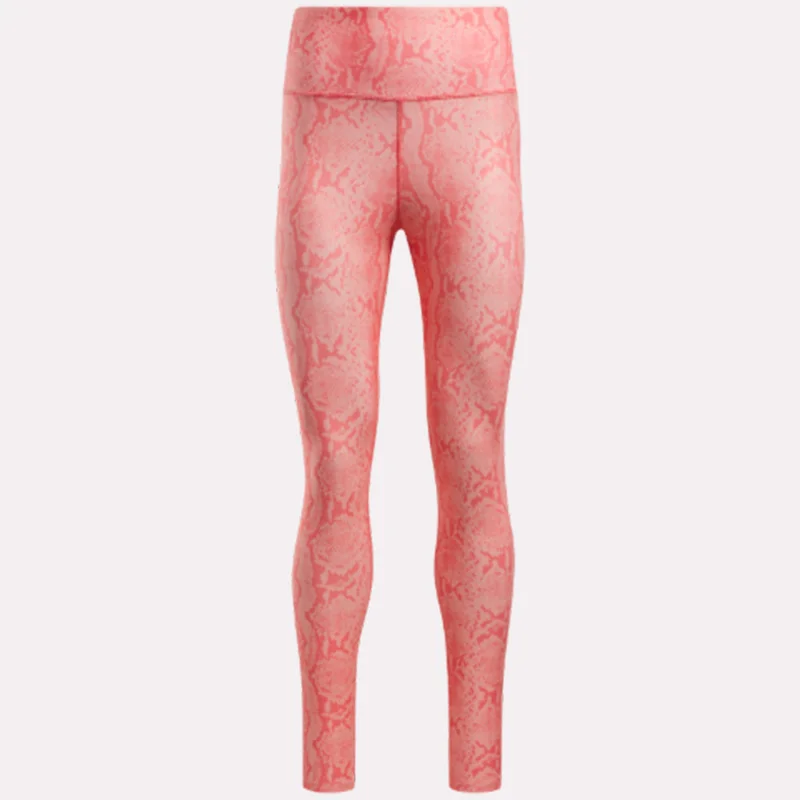 Reebok Identity Training All Over Print Women's Tight - Orange