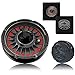FLUEFOWL G20 Roulette Dice Spinner for DND Dice Set D20 Dragon Metallic DD Dice with Gift Case for DND Game RPG Role Playing Table Game Gifts Blackred - Image 3