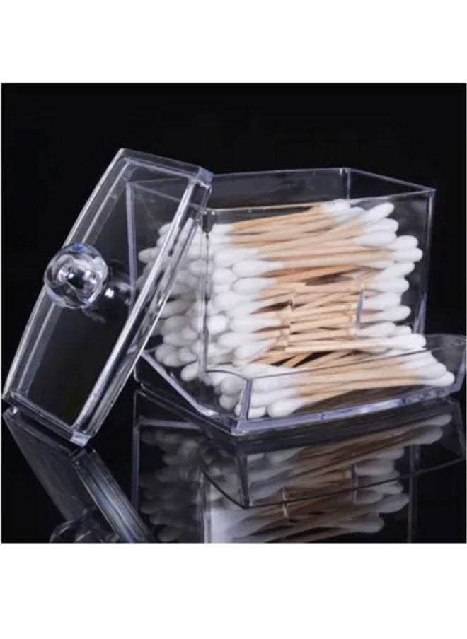 NKX Transparent Makeup Cosmetic Container Storage Holder Box  - Image 4