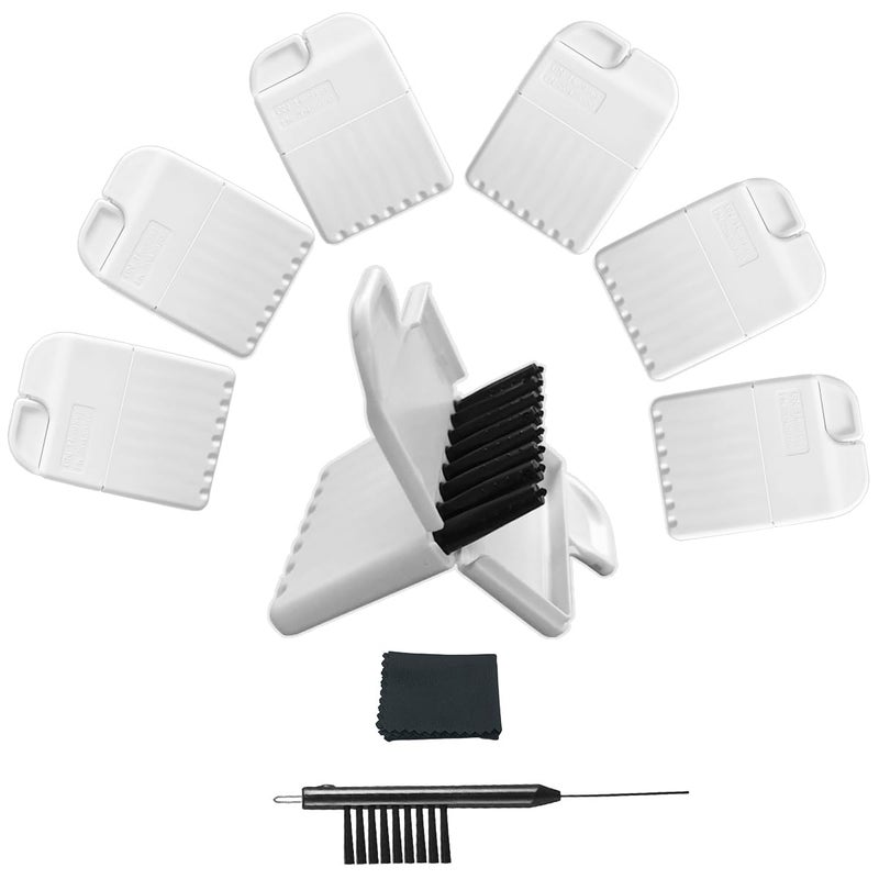AIERTING GN Wax Guards PN 20439700 Filters for ResoundPhonakUnitronBeltoneWidex Heaing Aid with Cleaning Brush Tools Kit and Carry Case6packs - Image 2