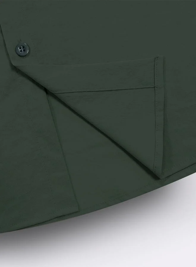 Take Two Solid Short Sleeve Shirt and Pants Co-Ords by Styli
