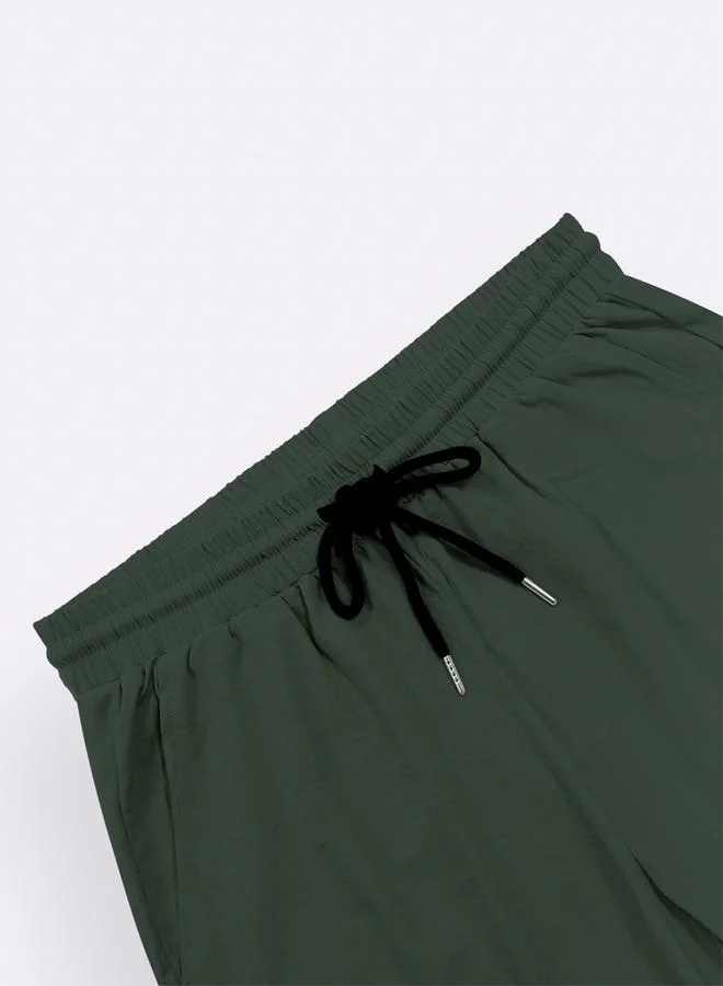 Take Two Solid Short Sleeve Shirt and Pants Co-Ords by Styli