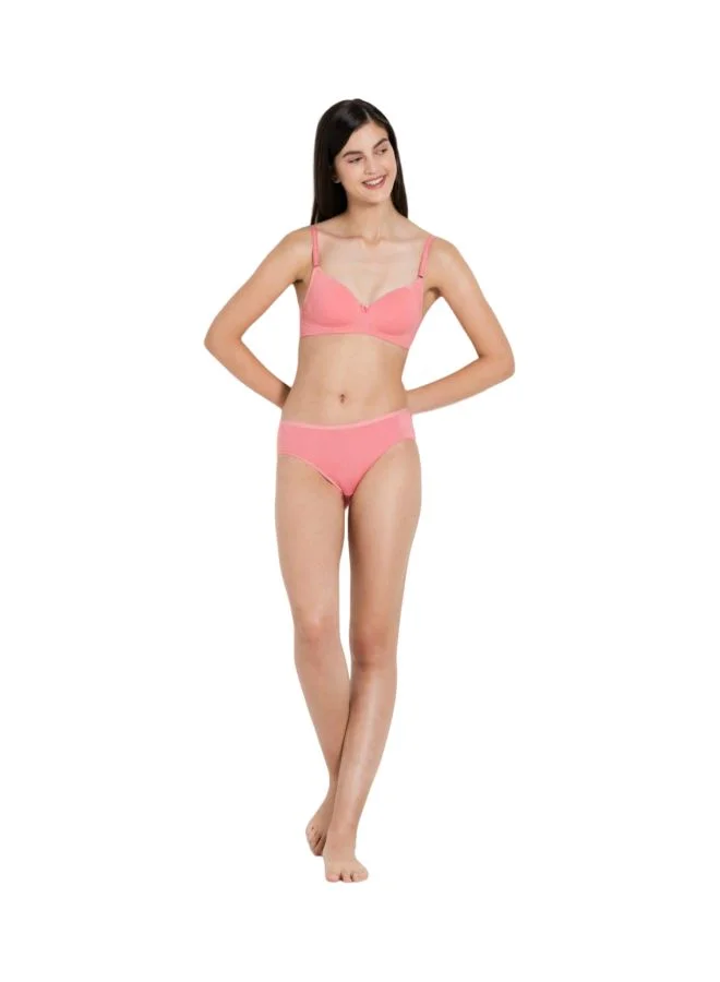 JOCKEY Jockey 1807 Women High Coverage Micro Modal Elastane Stretch Mid Waist Hipster with Ultra soft Exposed Waistband