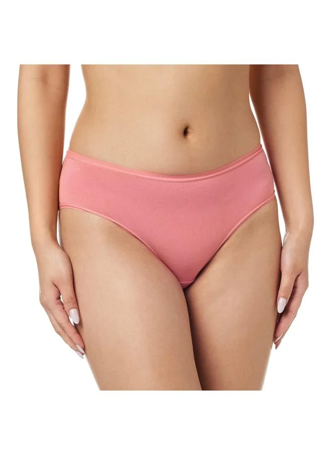 جوكي Jockey 1807 Women High Coverage Micro Modal Elastane Stretch Mid Waist Hipster with Ultra soft Exposed Waistband