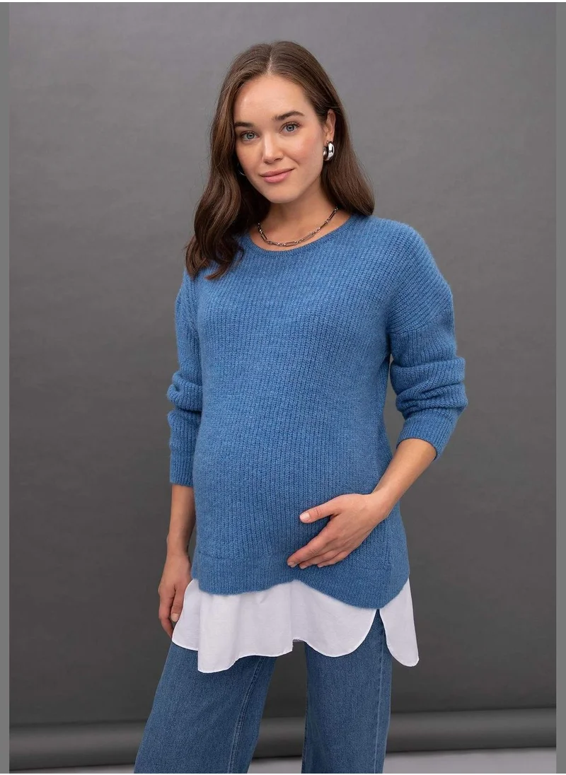 DeFacto Woman New Regular Fit Tricot Maternity Tops
