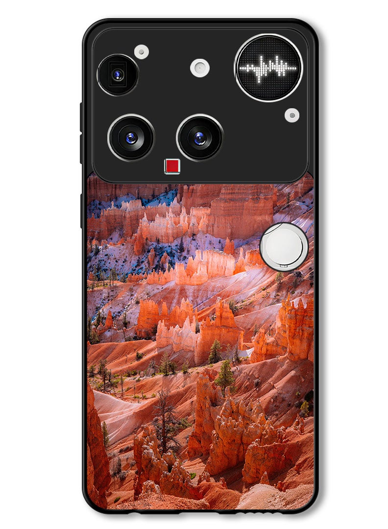 Theodor Case Compatible with Nothing Phone (3) 6.67 Inch Protection Shockproof Bumper Cover rocks_mountains_landscape - Image 1