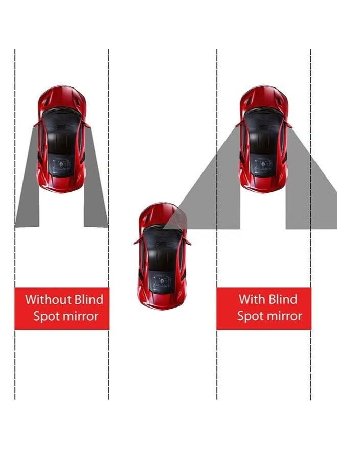 Universal Car Rear View Suction Cup Mirror for the blind spot suitable for all cars - Image 2