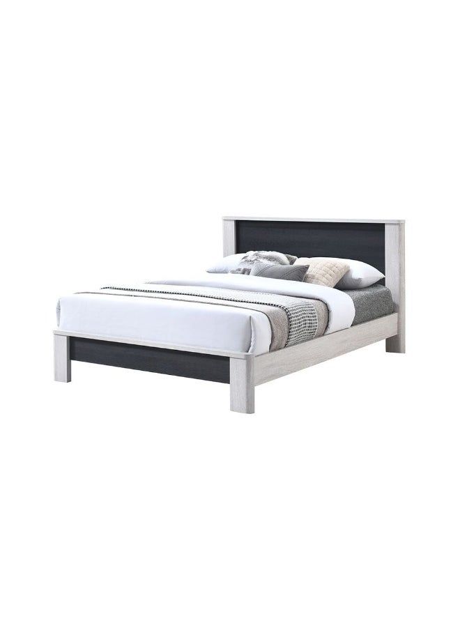 Kirwin 180X200 King Bed Sturdy Modern Design Wooden Double Bed Frame Furniture Quiet And Comfortable Bed (Mattress Not Included) Made In Malaysia L209Xw194.4Xh103Cm-Grey Oak/Black - pzsku/ZB014EA24B5A4F3E20B67Z/45/_/1736253480/404bee4d-981a-4bab-ba56-5a483c7bf09a