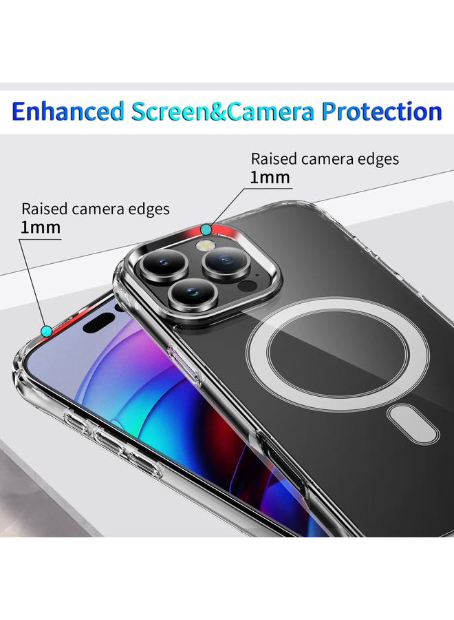 S-TOP Case For iPhone 16 Pro Max Four Corner Airbags MagSafe Magnetic Phone Case - Image 5