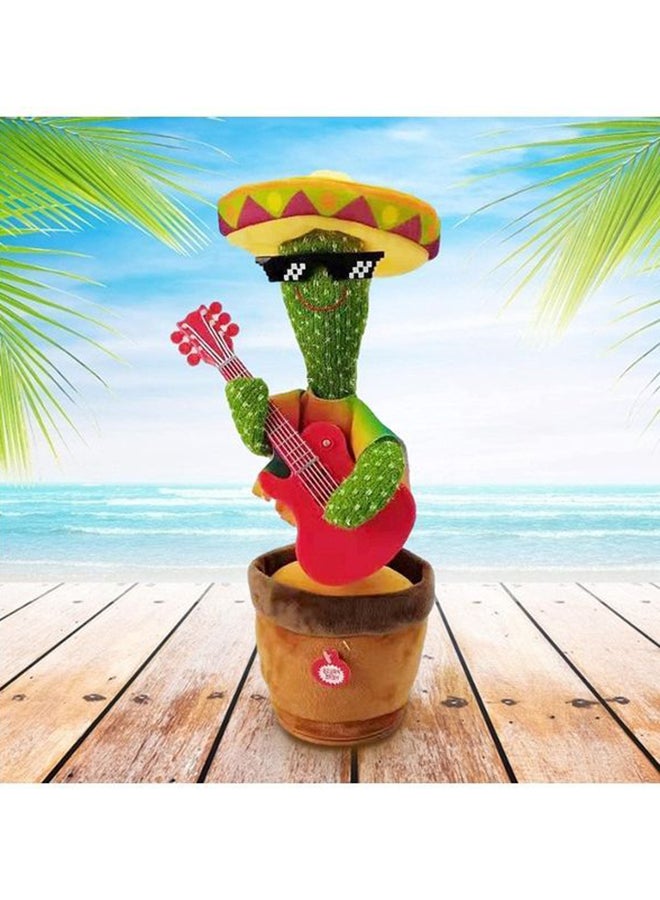Halamodo Interactive Baby Toys Dancing Talking Cactus Toy,Talking Recording Repeat Singing Sunny Cactus Toy for Toddler 1-3 Year Old - Image 3