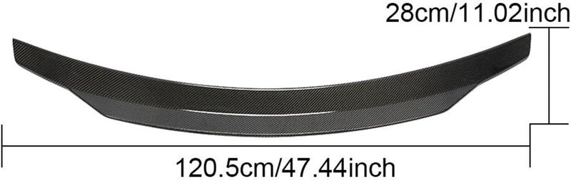 demulax جناح خلفي من ألياف الكربون DEMULAX لمرسيدس-بنز CLS63 AMG - Image 2