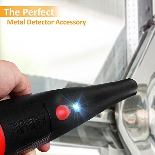 Pyle Pinpointer Metal Detector | Handheld Metal Detector W/ High Sensitivity | Builtin Speakers | Save Battery Automatic Power Off | Low Battery Indicator | Waterproof Marine Grade IP68 (PMD64) - Image 5