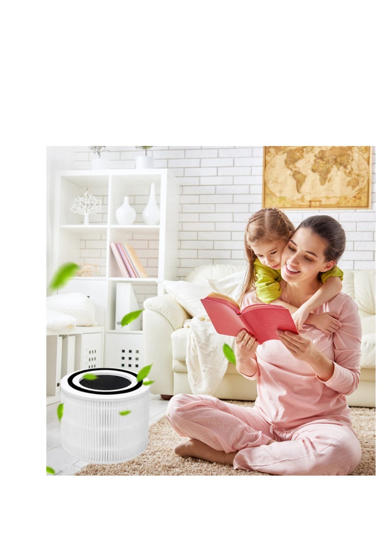 SYOSI - Core 300/350 Replacement Filters, Compatible with Levoit Core 300/p350 Air Purifier Filter Activated Carbon Filter Element - Image 1