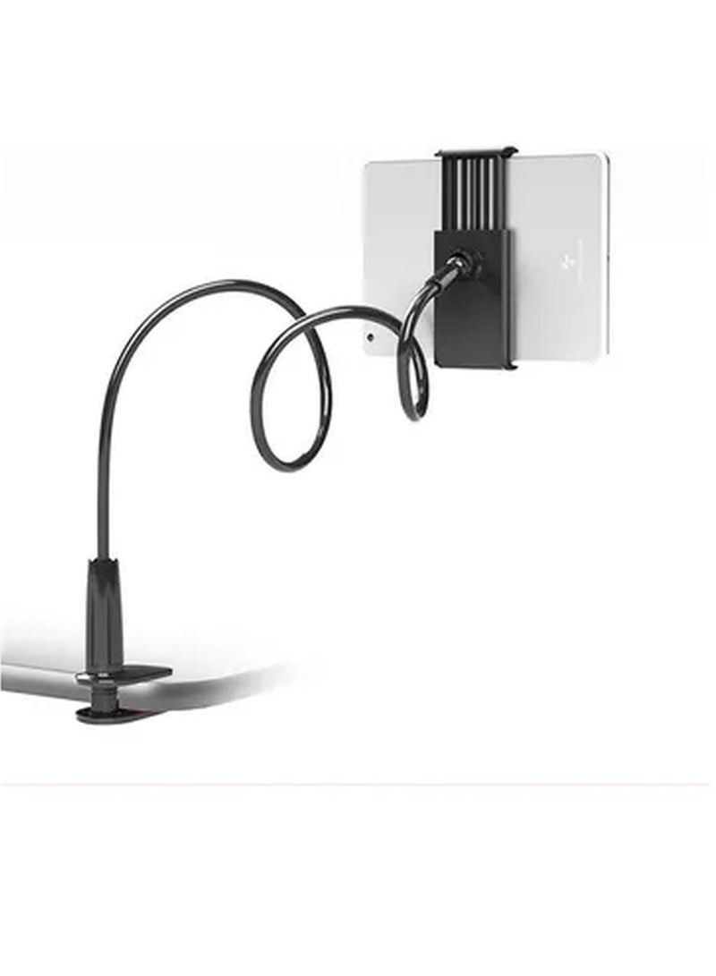 Foldable 360 Degree Rotating Tablet Holder Black - Image 2