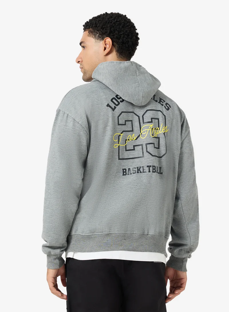 Seventy Five  Graphic Pullover Hoodie for Men | Best Price UAE