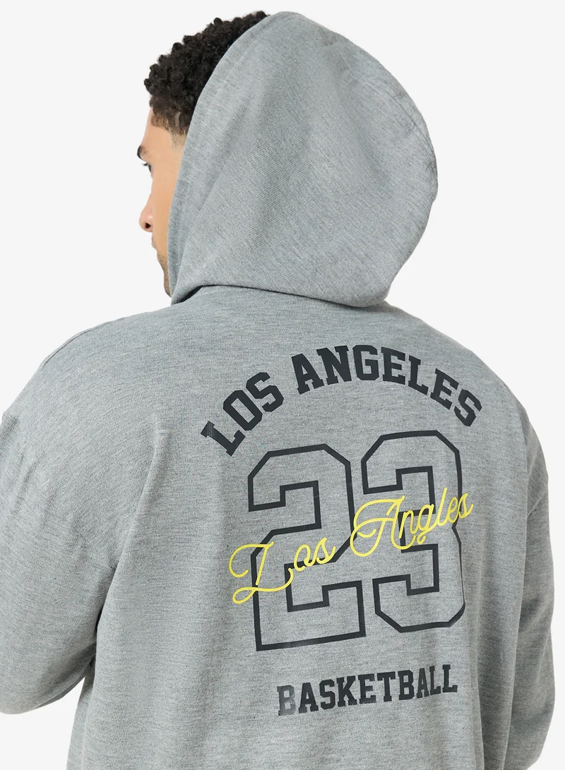 Seventy Five  Graphic Pullover Hoodie for Men | Best Price UAE