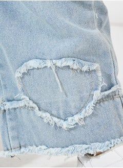 Fake Pocket Heart Decor Wide Leg Jeans - pzsku/ZB015514F6EA4F99DAB5CZ/45/_/1728386385/76e5b1a0-fddc-476d-a315-4b422e612b5d