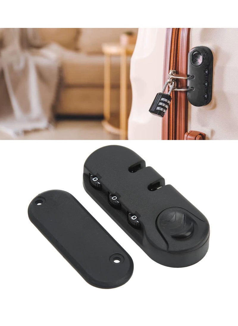 SYOSI Luggage Password Lock, 3 Digit Password High Security Frosted Texture Replacement Code Combination Travel Luggage Lock for Suitcases, Travel Cases, Tool Boxes(4 PCS)  - Image 5