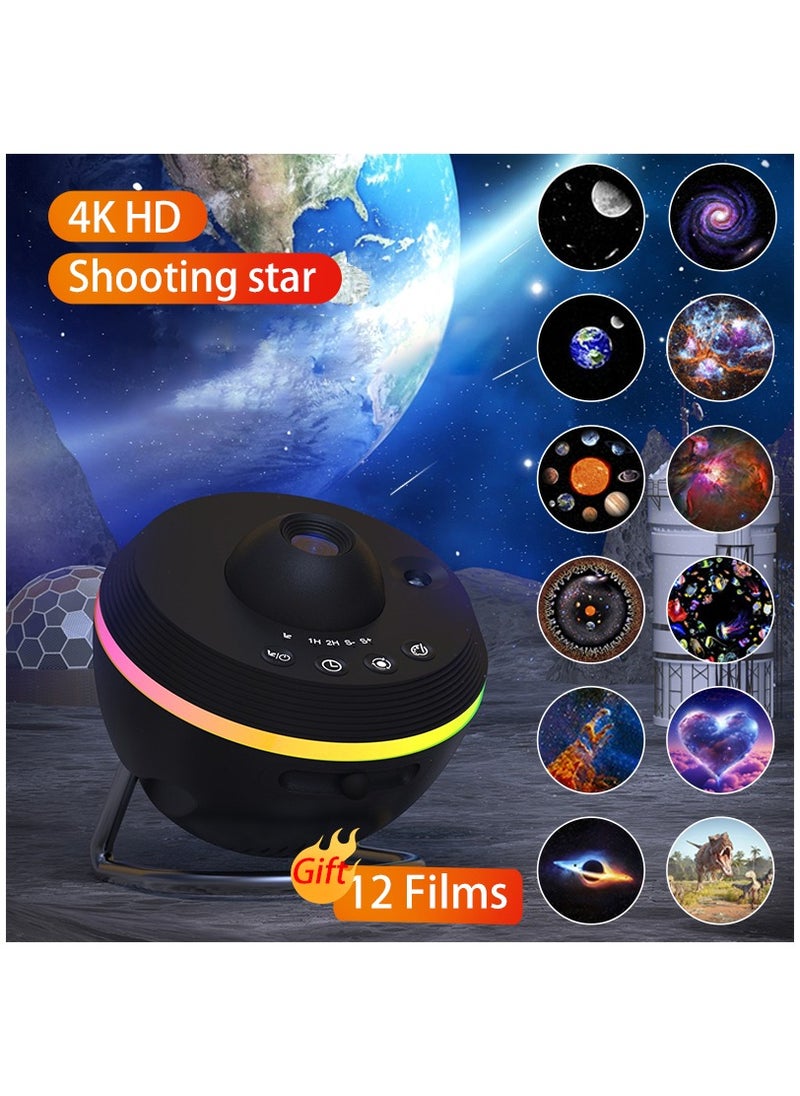 milkyway - Galaxy Projector Hd Image Large Projection Area Bedroom Night Light Led Light Planetarium Projector - Image 1
