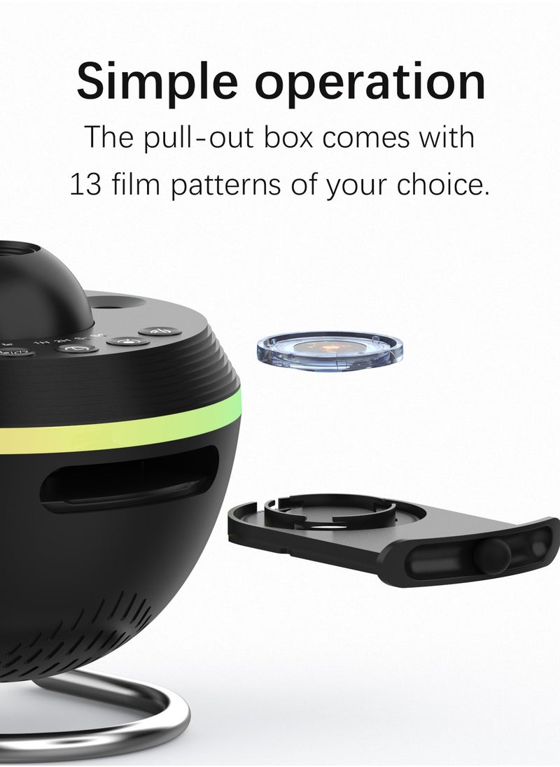 milkyway - Galaxy Projector Hd Image Large Projection Area Bedroom Night Light Led Light Planetarium Projector - Image 1