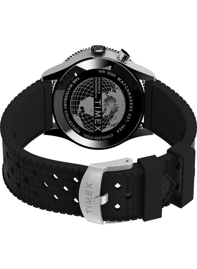 Timex Men's Analog Quartz Watch with Synthetic Rubber Strap TW2W22600 - Image 4