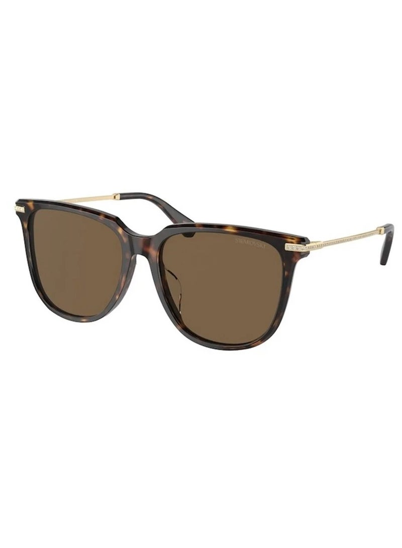 SWAROVSKI Swarovski SK6015D 100273 55 Women's Sunglasses - Image 1