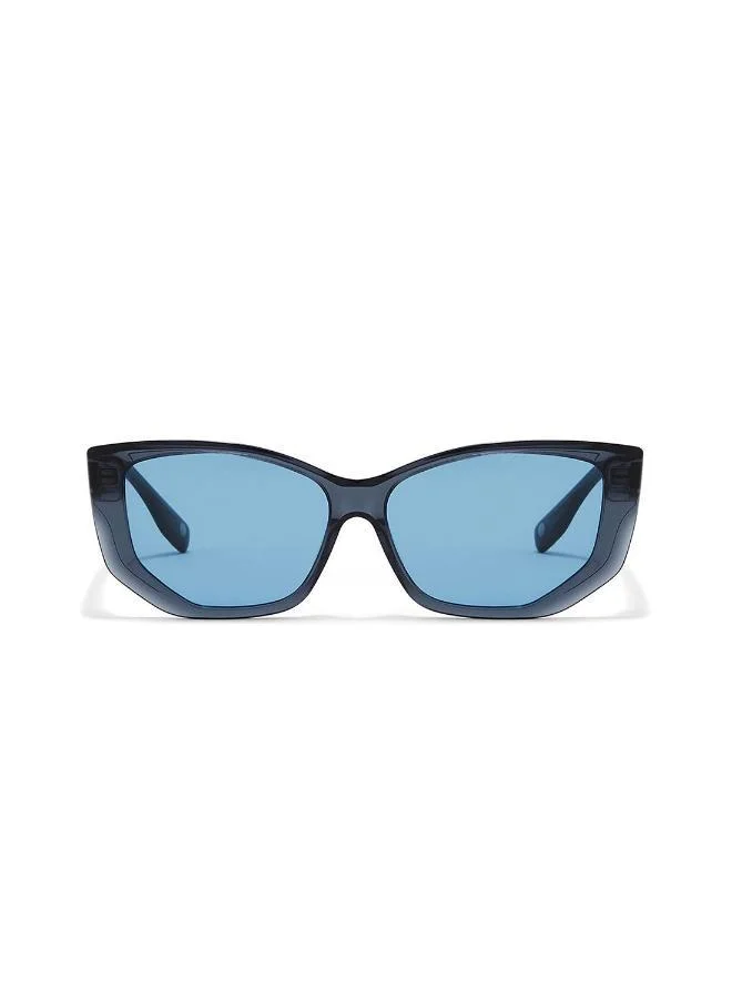 30Sundays Briar,Women Sunglasses, Hexagon Sunglasses, UV Protection: UV400 (Blue,Blue)