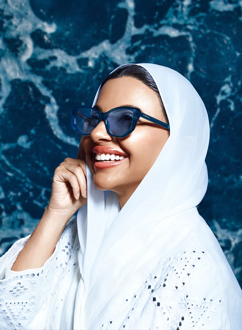 30 سندايز نظارات شمسية نسائية سداسية بحماية