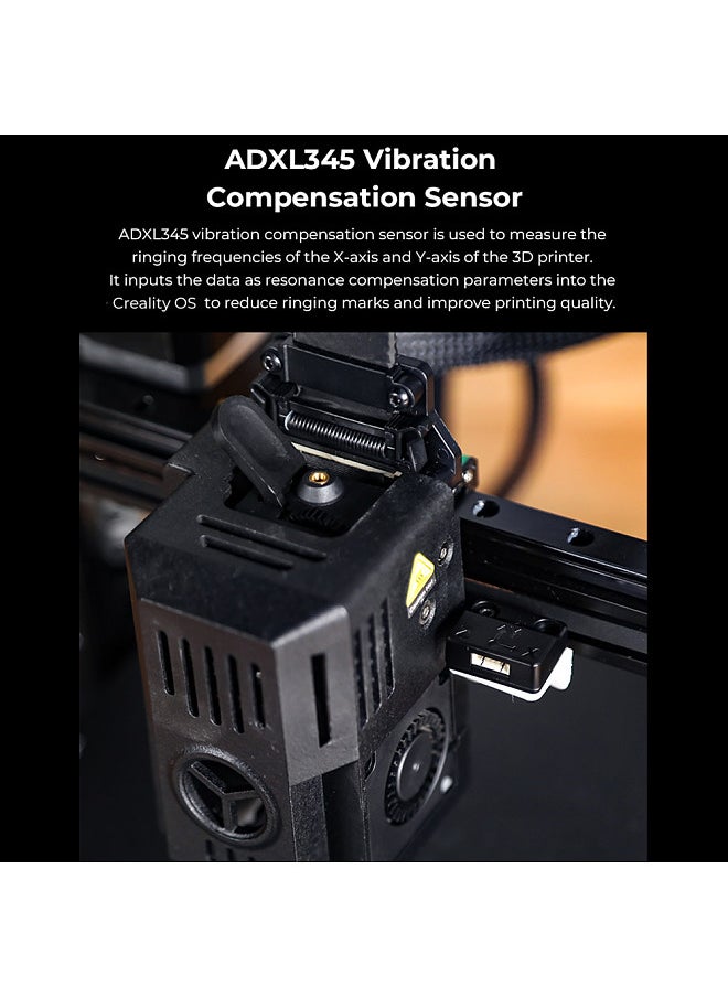 Generic - Creality Ender-3 V3 KE 3D Printer ADXL345 Vibration Compensation Sensor Upgrade Accessory for Reduce Ringing Marks and Improve Printing Quality - Image 1