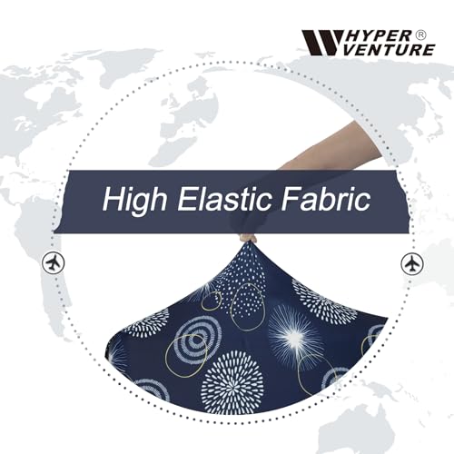 HYPER VENTURE Washable Luggage Cover - Fashion Suitcase Protector Fits 27-30 Inch Luggage (Sparkler, L) - Image 4