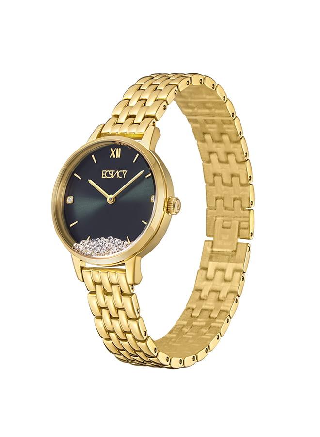 ECSTACY Women's Stainless Steel Analog Watch E23505-GBGG - 31x37.5 mm - Image 2