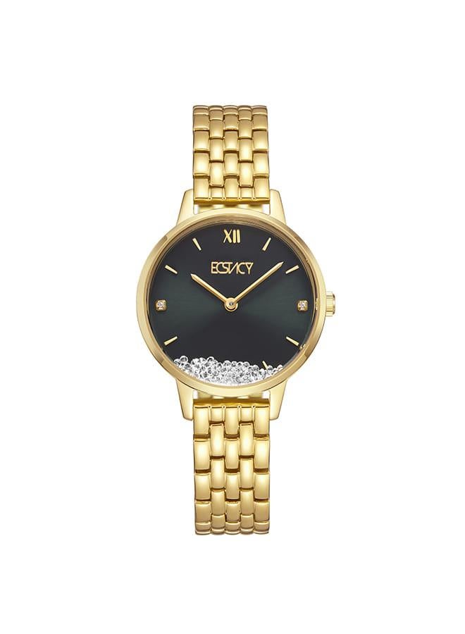 ECSTACY Women's Stainless Steel Analog Watch E23505-GBGG - 31x37.5 mm - Image 1