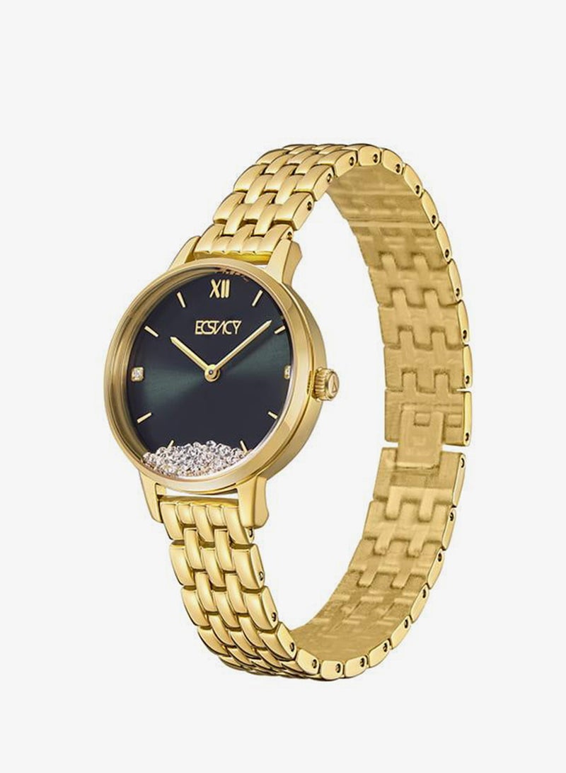 ECSTACY Women's Stainless Steel Analog Watch E23505-GBGG - 31x37.5 mm - Image 2