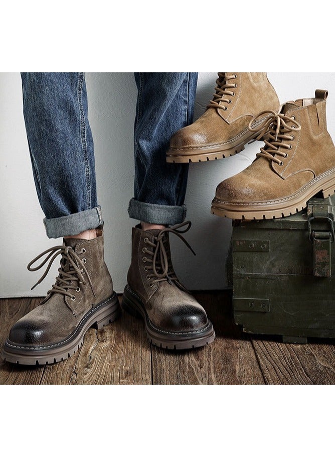 Warrior New retro trendy fashion boots  - Image 3