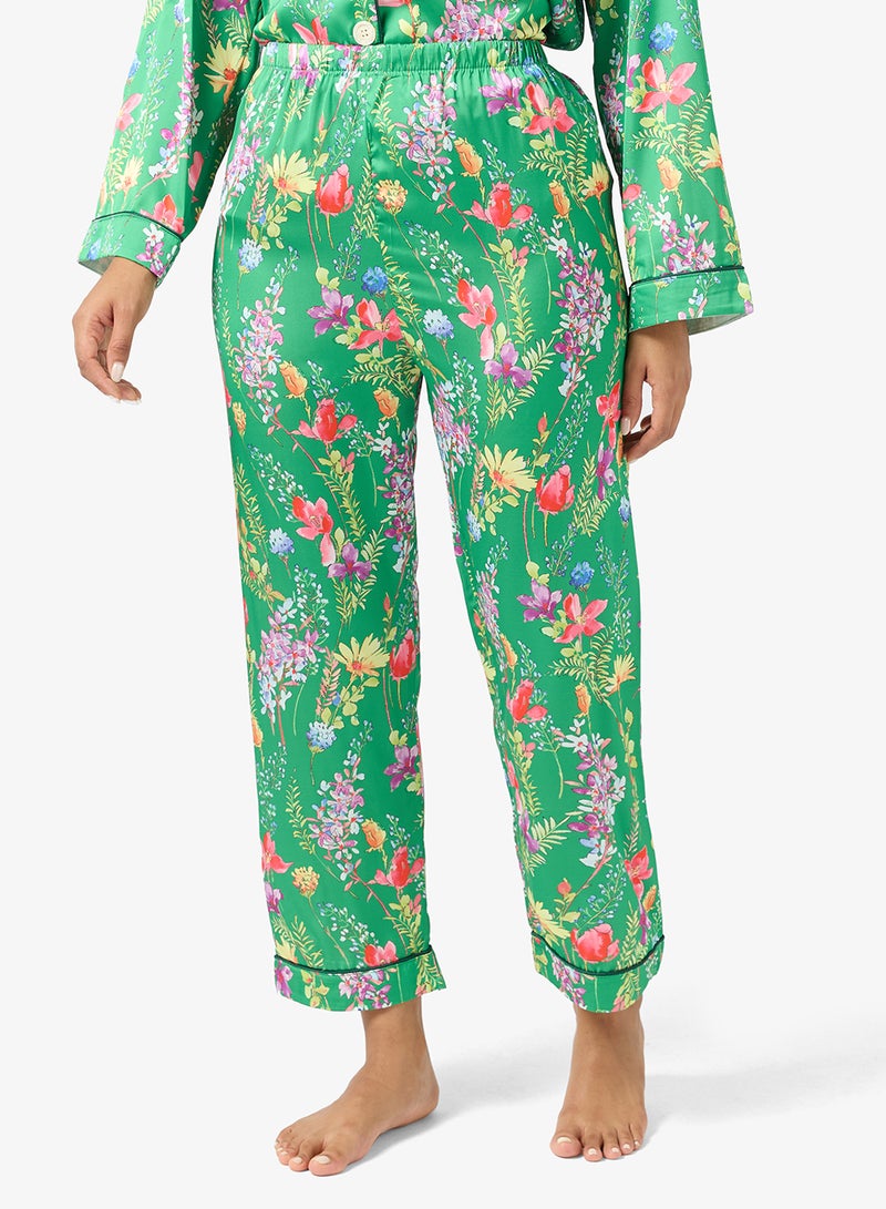 Khizana Floral Printed Pyjama - Image 4