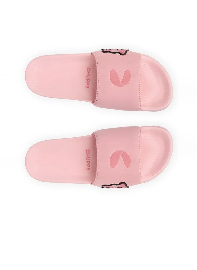 تشيبس Chupps Pink Casual Sliders for Women
