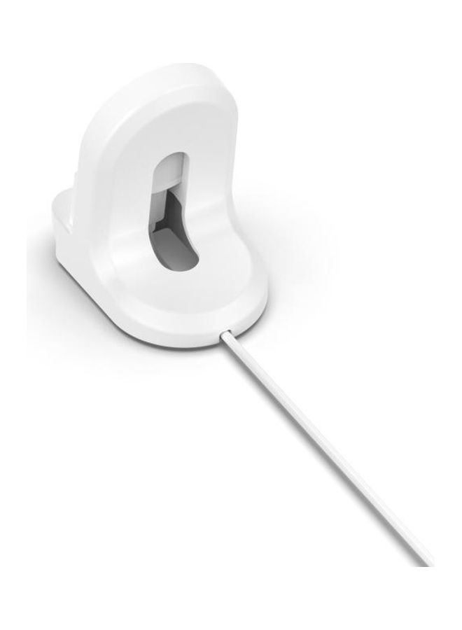 NIBEMINENT ECG Universal Silicone Bracket Holder For Huawei Watch 3 / GT2 Pro White - Image 5