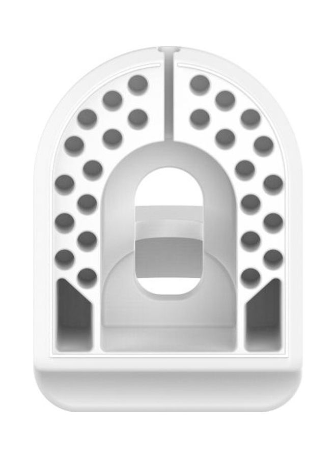 NIBEMINENT ECG Universal Silicone Bracket Holder For Huawei Watch 3 / GT2 Pro White - Image 4