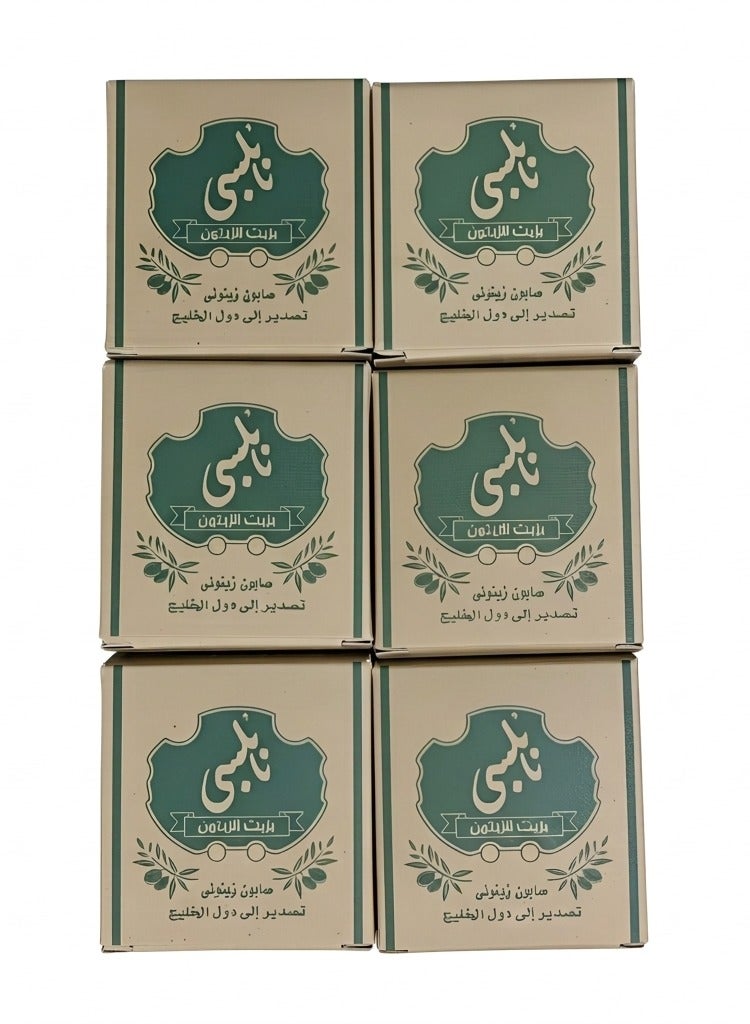 Nablus Shahin Soap - 6 Soap Pieces - Image 1