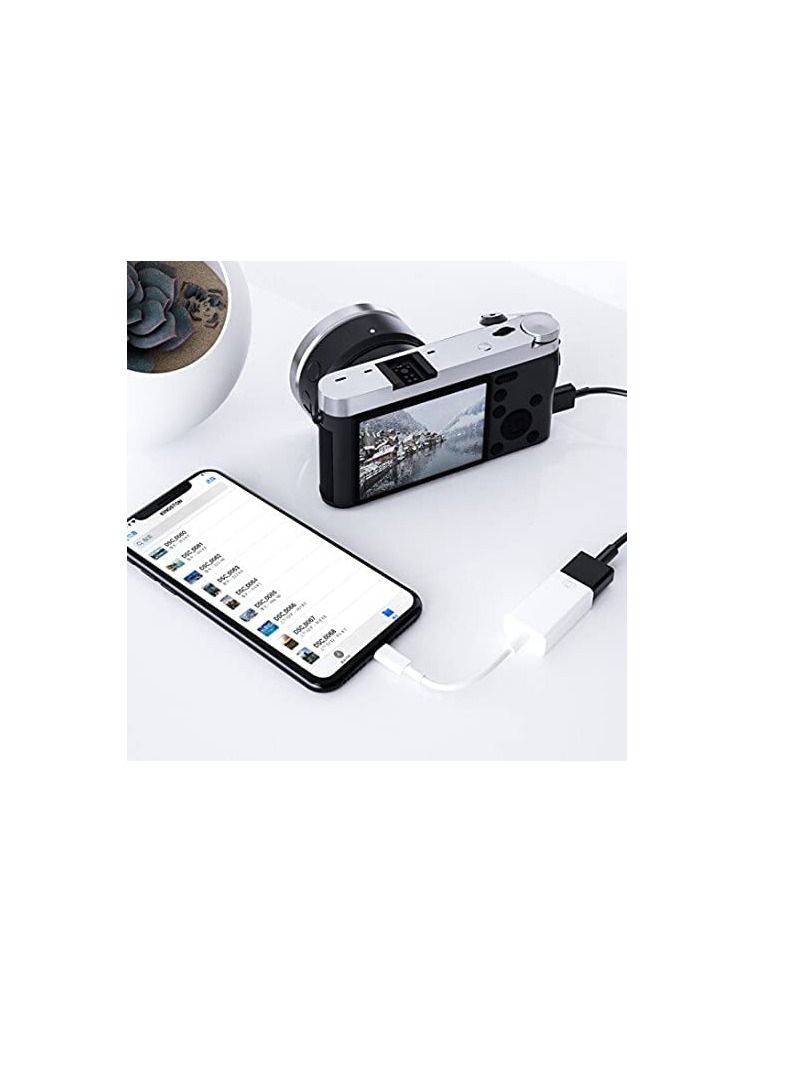 Yesido - Premium Quality Lightning OTG/USB 3.0 Super Fast Data Transmission (White) - Image 3