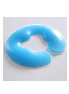 Y&D Massage Table Face Cradle Silicone U-shaped Pillow Rest Cushion for Beauty Spa Salon Blue  - Image 3