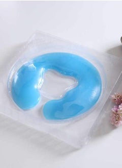 Y&D Massage Table Face Cradle Silicone U-shaped Pillow Rest Cushion for Beauty Spa Salon Blue  - Image 4