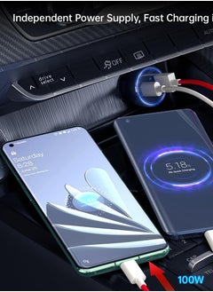 ZO7 USB-C Car Charger, Ultra-Compact Dual Port Car Adapter with 30W USB Type-C Port, 18W Qualcomm QC 3.0 USB Port and Overheat Protection Compatible with Androind & iPhone,iPad Pro, DriveGear-20W  - Image 2
