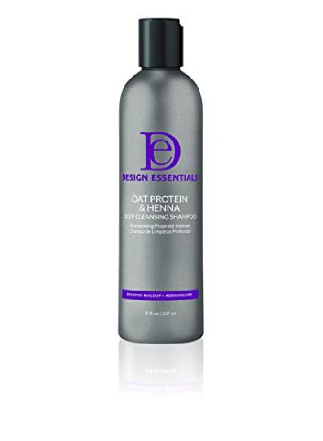 Design Essentials Oat Protein And Henna Deep Cleansing Shampoo 8 Ounces - Image 2