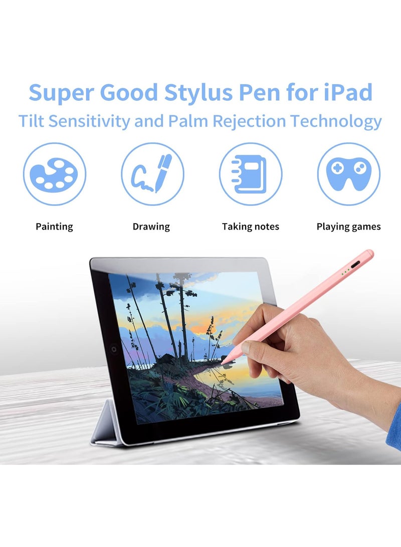 Stylus Pen for Apple ipad Pencil: Stylus ipad Pencil 10th 9th 8th 7th 6th Generation iPad Mini 6th 5th iPad Air 5th 4th 3rd ipad Pro 11 iPad 12.9 inch with Palm Rejection Tilt Sensitive 2nd ipad Pen - Image 4